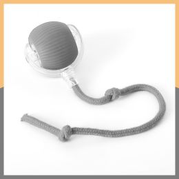 Cat Toy Self-Hi Funny Cat Rolling Ball Pets Relief Toy Pet Products (Option: With rope Gray)